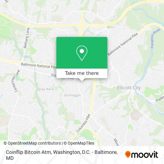 Mapa de Coinflip Bitcoin Atm