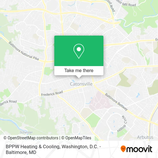 BPPW Heating & Cooling map