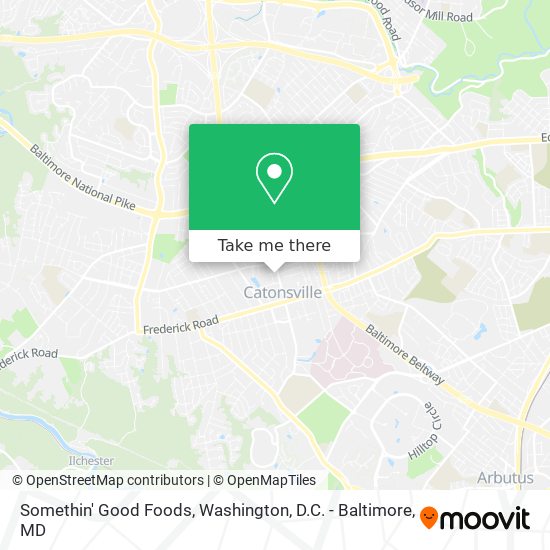 Mapa de Somethin' Good Foods