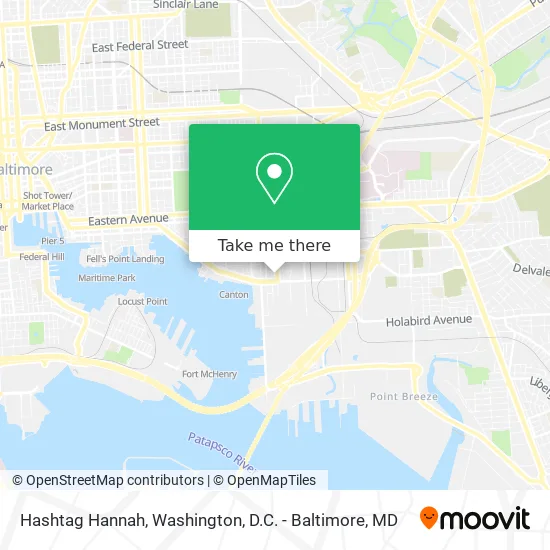 Hashtag Hannah map