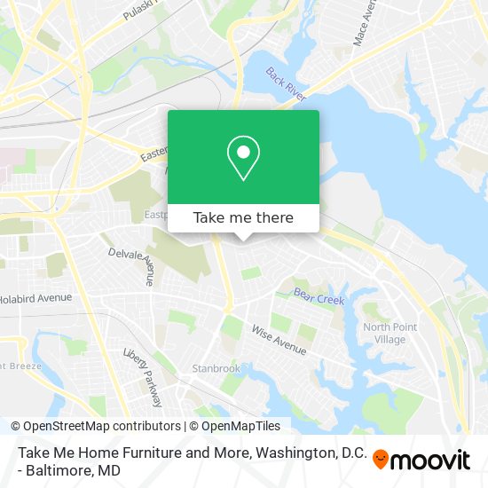 Mapa de Take Me Home Furniture and More