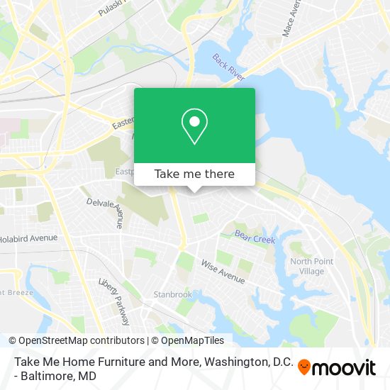 Take Me Home Furniture and More map