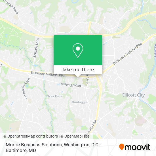 Mapa de Moore Business Solutions