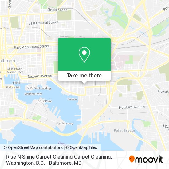 Mapa de Rise N Shine Carpet Cleaning Carpet Cleaning