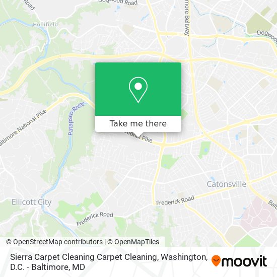 Mapa de Sierra Carpet Cleaning Carpet Cleaning