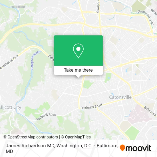 Mapa de James Richardson MD