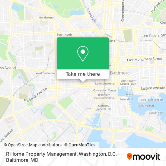 R Home Property Management map