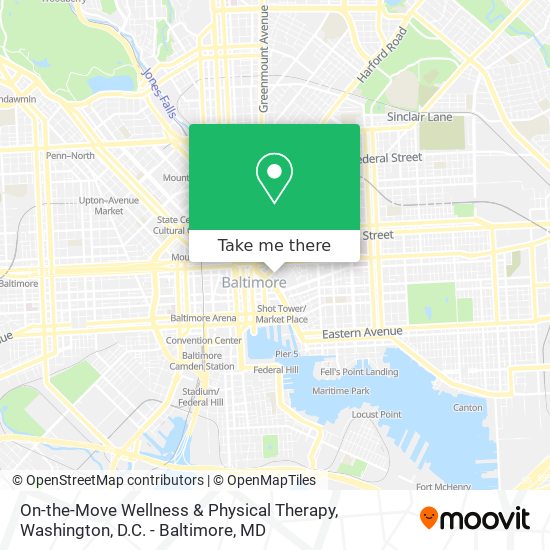 Mapa de On-the-Move Wellness & Physical Therapy
