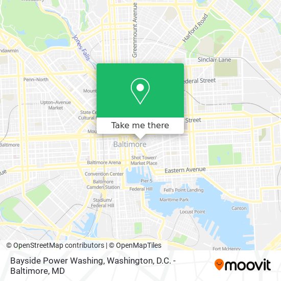 Mapa de Bayside Power Washing