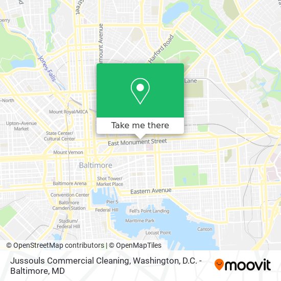 Jussouls Commercial Cleaning map