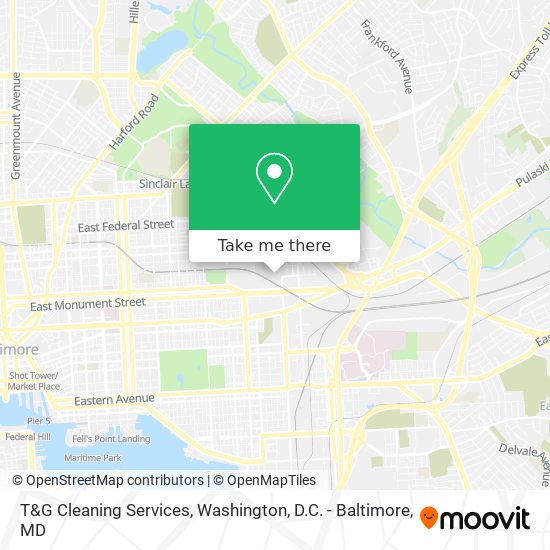T&G Cleaning Services map