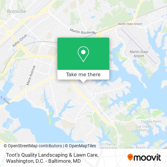 Mapa de Toot's Quality Landscaping & Lawn Care