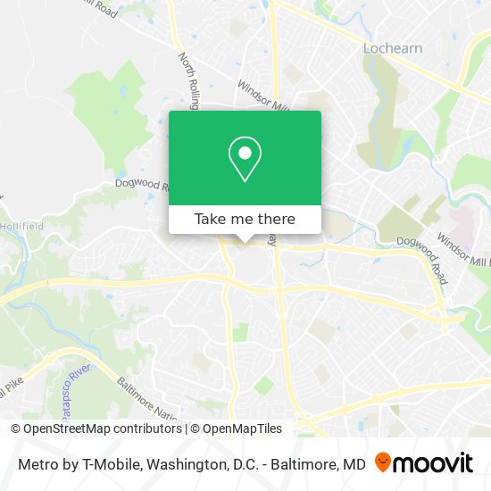 Metro by T-Mobile map