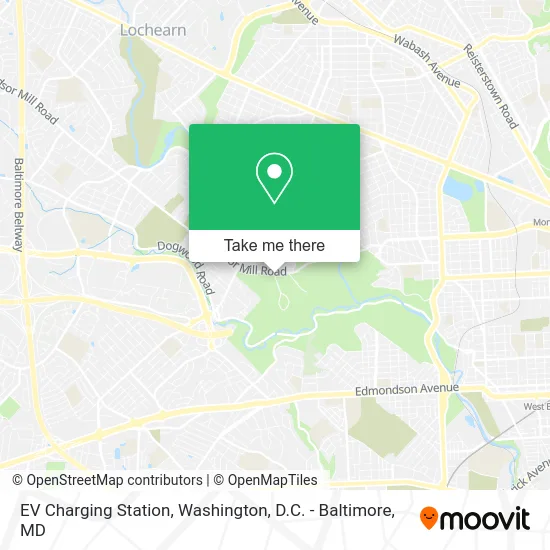EV Charging Station map