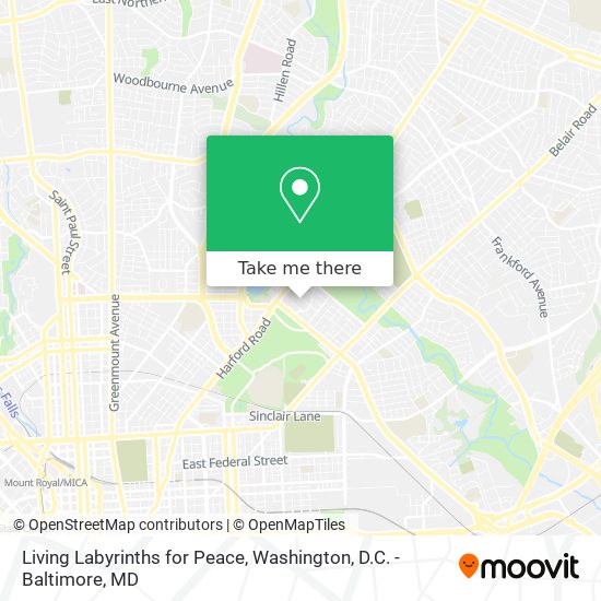 Mapa de Living Labyrinths for Peace