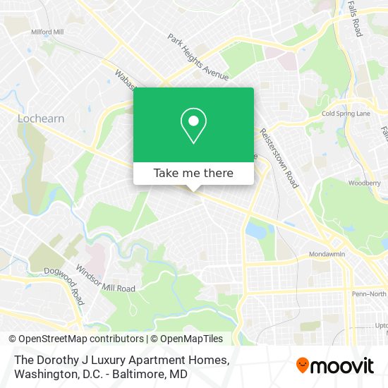 The Dorothy J Luxury Apartment Homes map