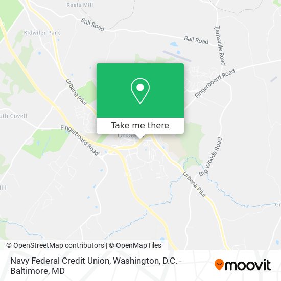 Navy Federal Credit Union map