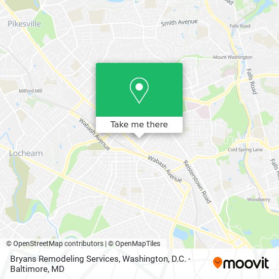 Mapa de Bryans Remodeling Services