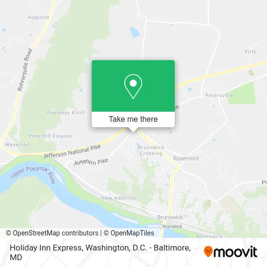 Holiday Inn Express map