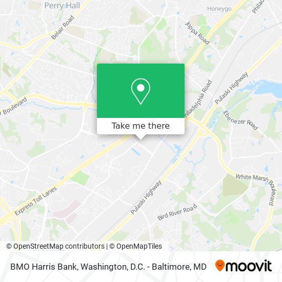 BMO Harris Bank map