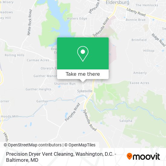 Precision Dryer Vent Cleaning map