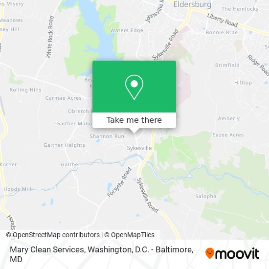 Mapa de Mary Clean Services