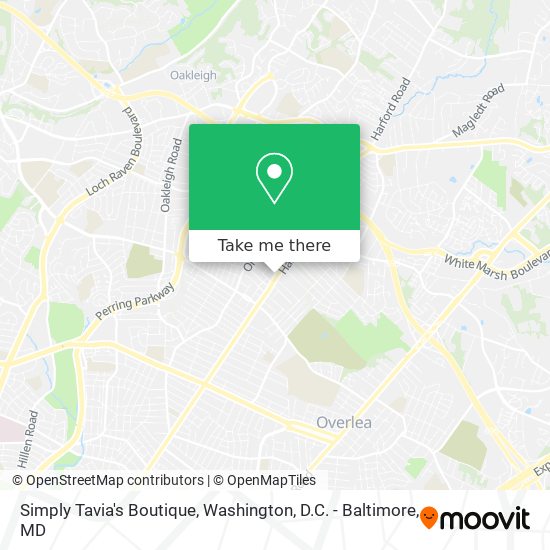 Simply Tavia's Boutique map