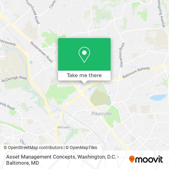 Asset Management Concepts map