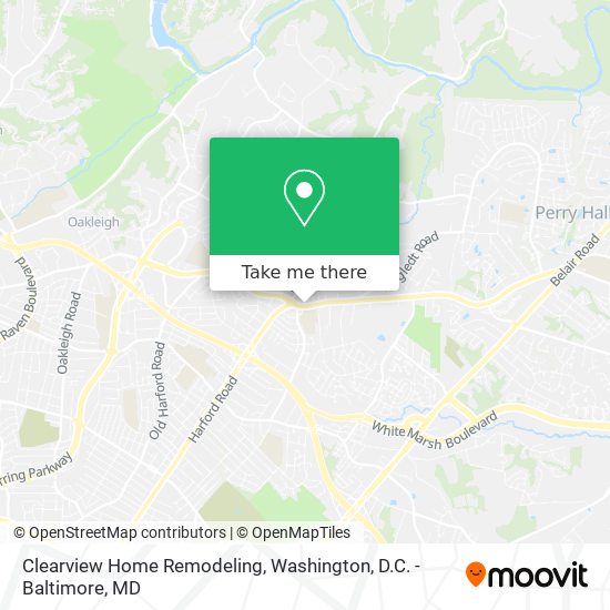 Mapa de Clearview Home Remodeling