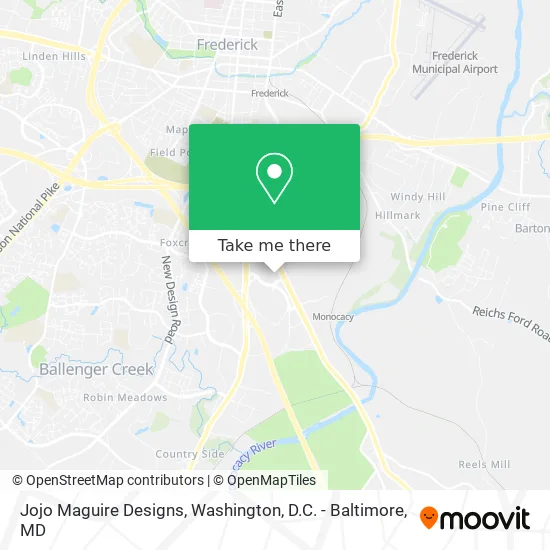 Jojo Maguire Designs map