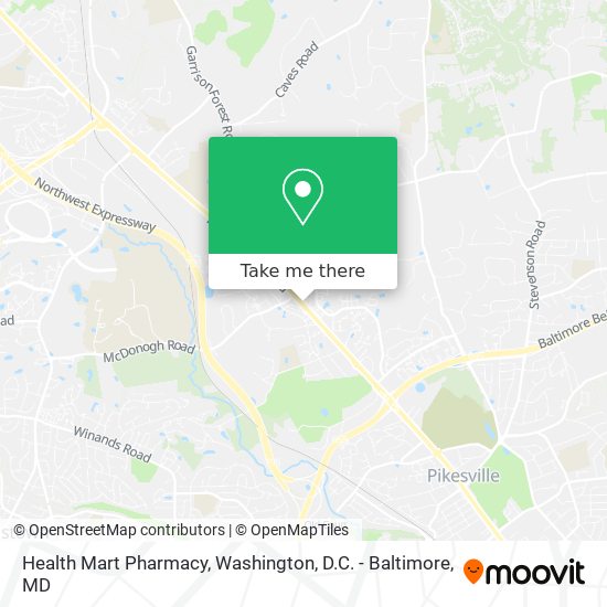 Mapa de Health Mart Pharmacy