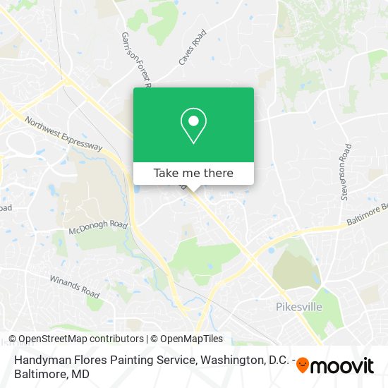 Handyman Flores Painting Service map