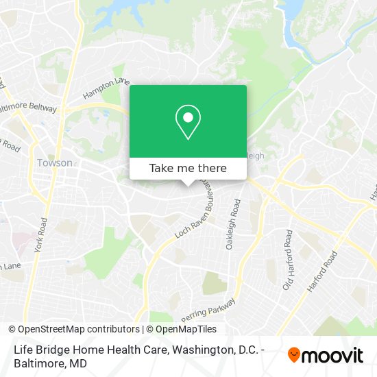 Life Bridge Home Health Care map