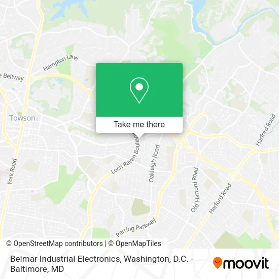 Mapa de Belmar Industrial Electronics