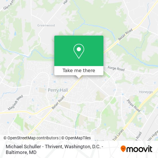 Michael Schuller - Thrivent map