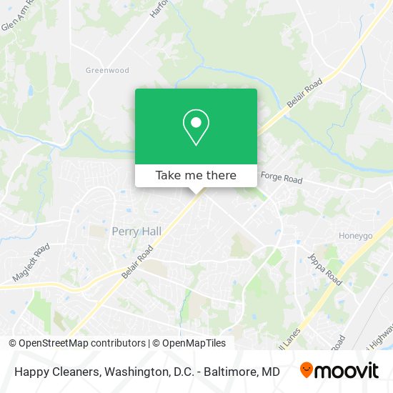 Happy Cleaners map