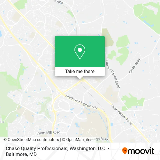 Chase Quality Professionals map