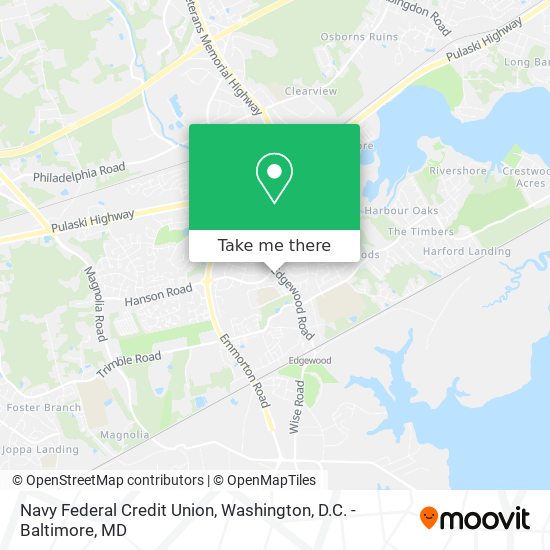 Navy Federal Credit Union map