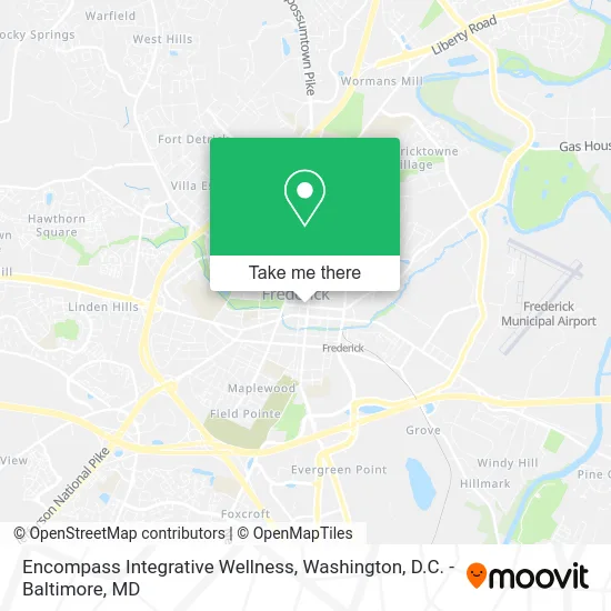 Encompass Integrative Wellness map