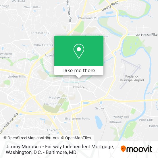 Mapa de Jimmy Morocco - Fairway Independent Mortgage