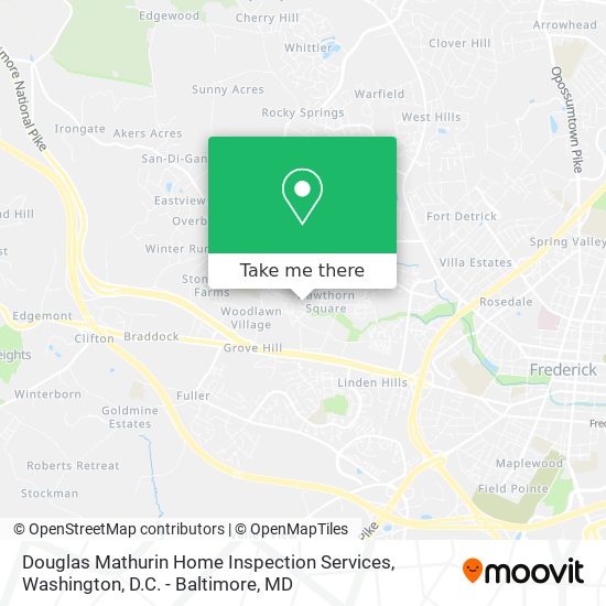 Mapa de Douglas Mathurin Home Inspection Services