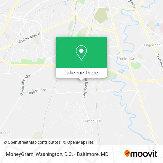 MoneyGram map