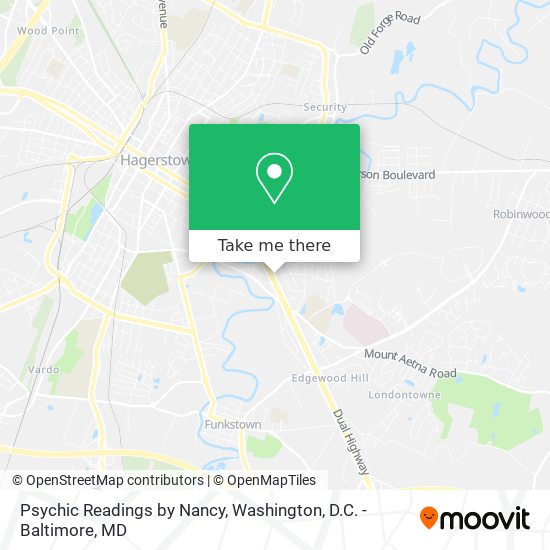 Psychic Readings by Nancy map
