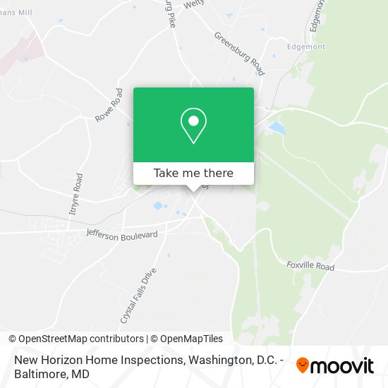 Mapa de New Horizon Home Inspections