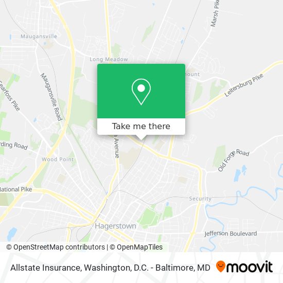 Allstate Insurance map