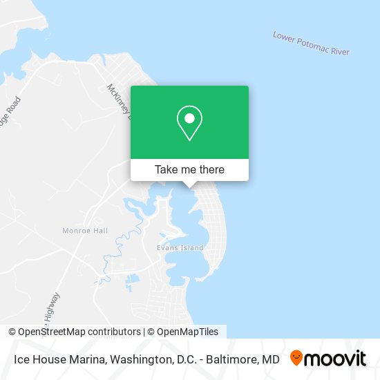 Ice House Marina map
