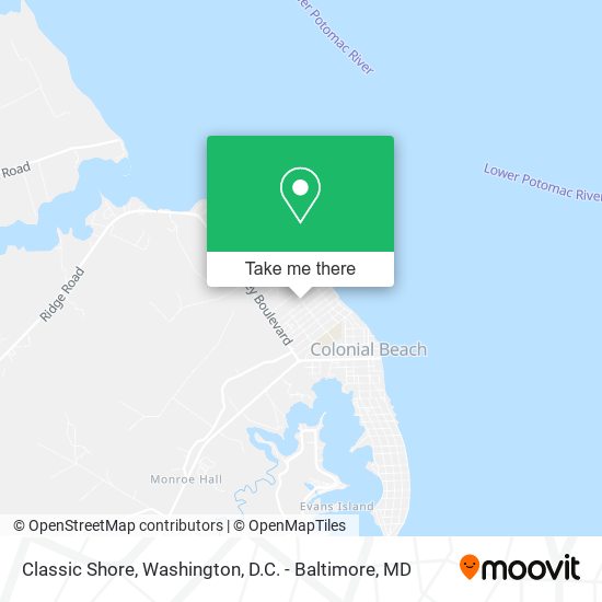 Classic Shore map