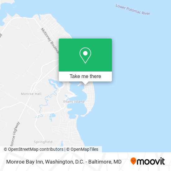 Mapa de Monroe Bay Inn