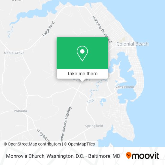 Monrovia Church map