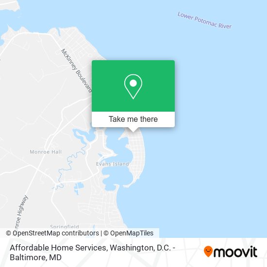 Mapa de Affordable Home Services